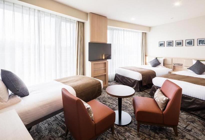 غرفة قياسية ثلاثية ذات اطلالة, Mystays Fuji Onsen Resort