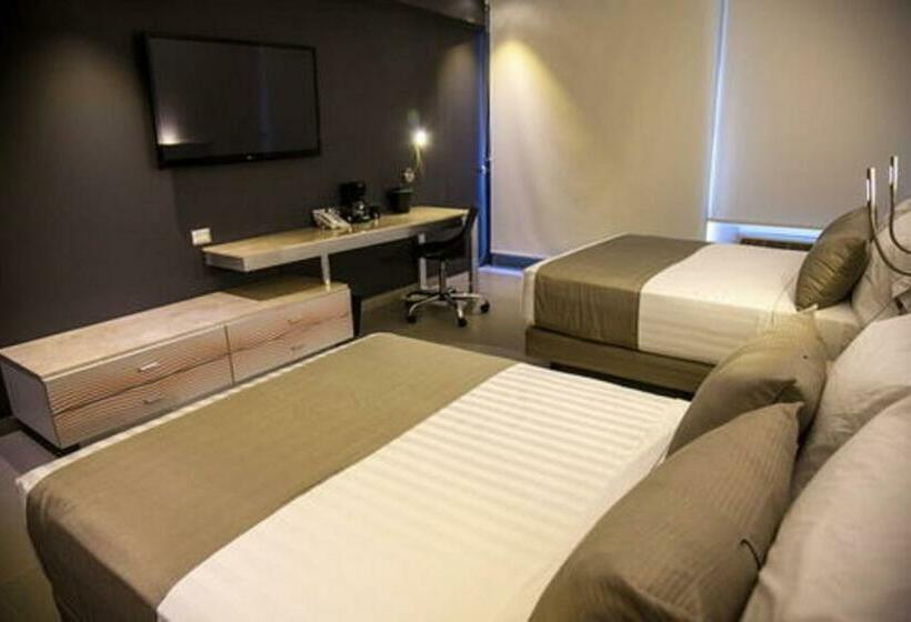 스탠다드 룸 더블 침대 2개, Punta Azul