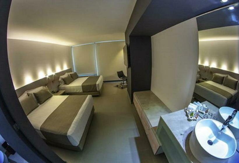 스탠다드 룸 더블 침대 2개, Punta Azul