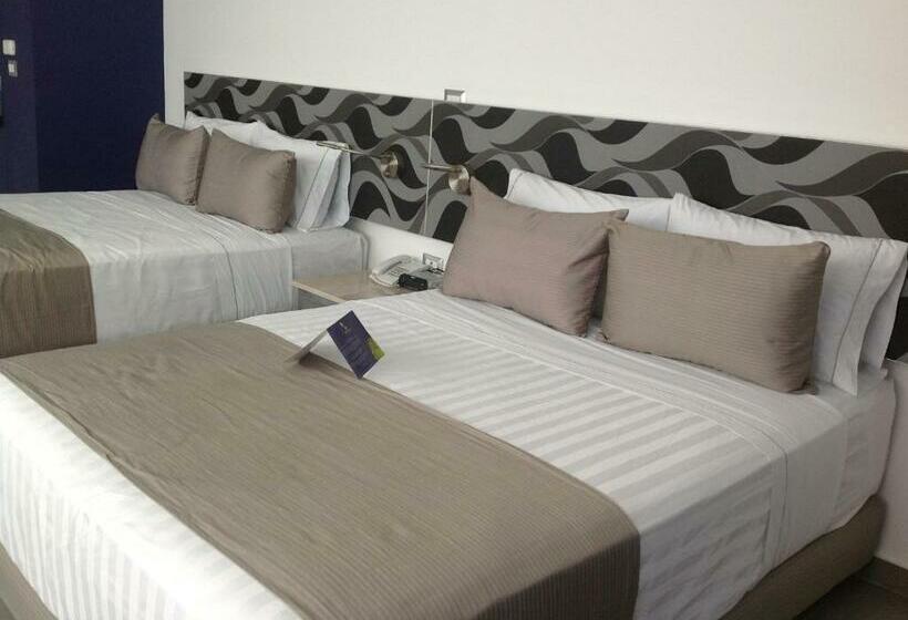 스탠다드 룸 더블 침대 2개, Punta Azul