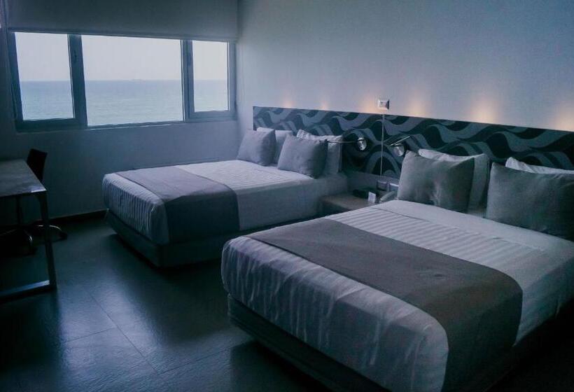 스탠다드 룸 더블 침대 2개, Punta Azul