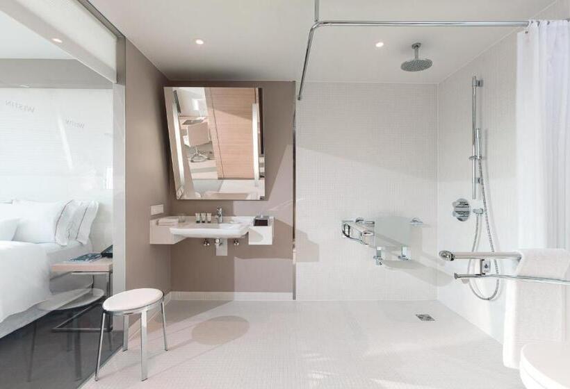 キングサイズベッド、シティビューデラックスルーム, The Westin Hamburg