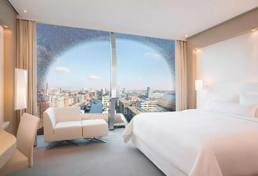 Deluxe-huone King-vuode Kaupunkinäkymä, The Westin Hamburg