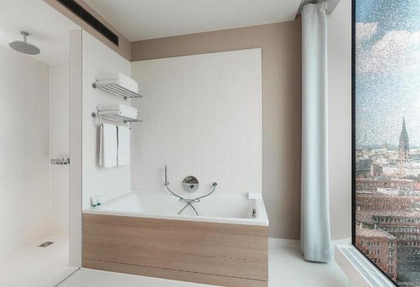 带大床的标准工作室, The Westin Hamburg