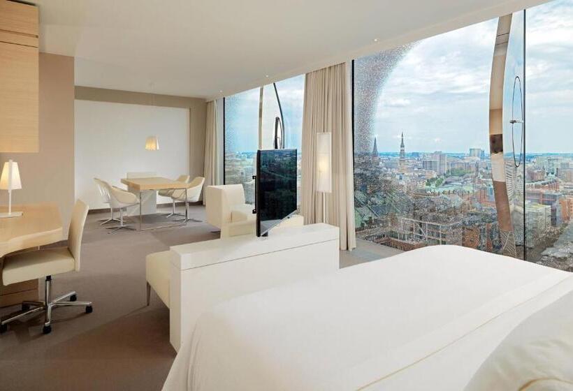 キングサイズベッドのスイートルーム, The Westin Hamburg