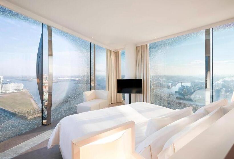 キングサイズベッドのスイートルーム, The Westin Hamburg