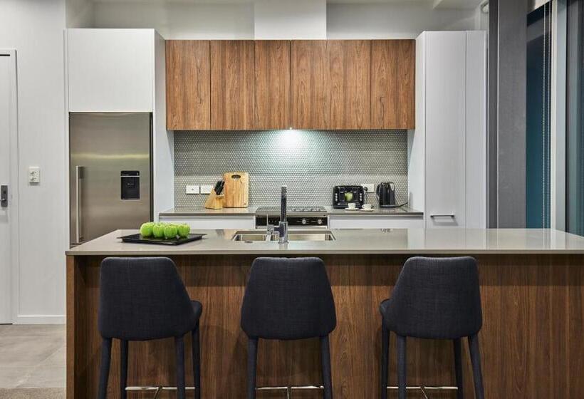 带2个卧室的套房, Swissbelsuites Victoria Park Auckland