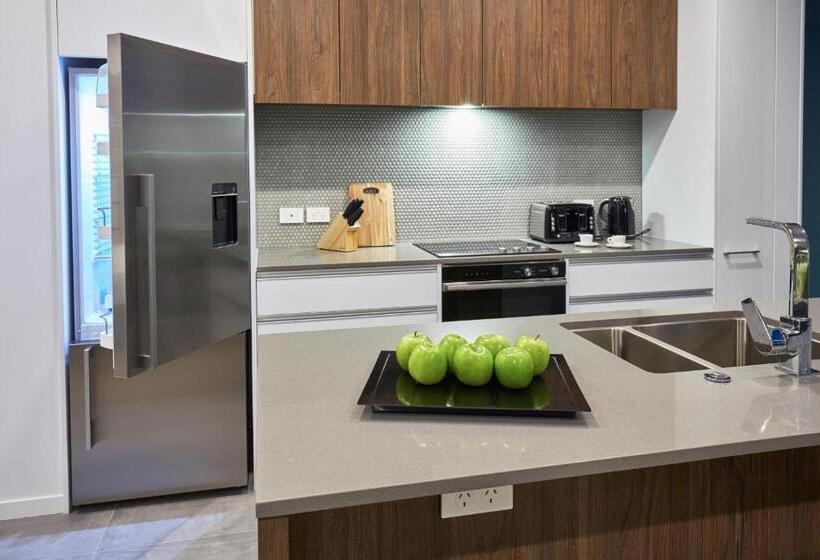 带2个卧室的套房, Swissbelsuites Victoria Park Auckland