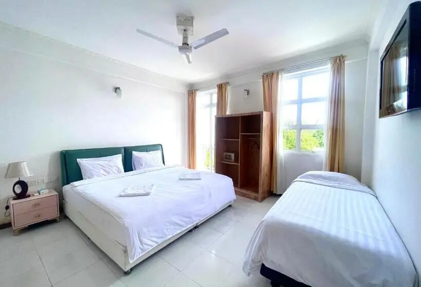 اتاق لوکس خانوادگی, Panda Holiday 中国酒店 中国餐厅 Vx Gsundindi