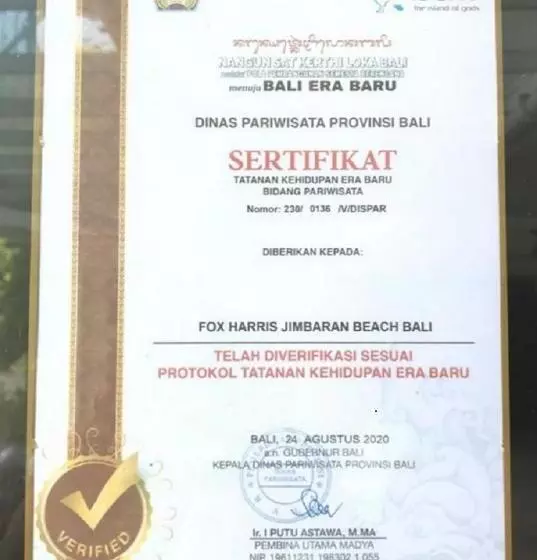 سوییت جونیور, Fox Hotel Jimbaran Beach