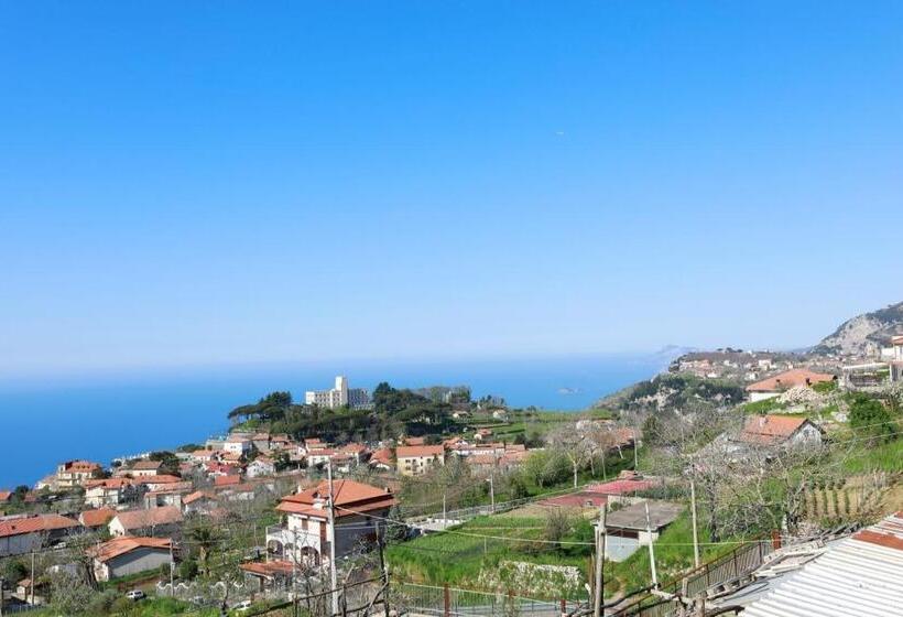 Tengerre Néző Standard Szoba Erkéllyel, Plein Sud Agerola