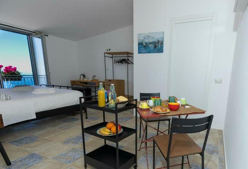 Tengerre Néző Standard Szoba Erkéllyel, Plein Sud Agerola