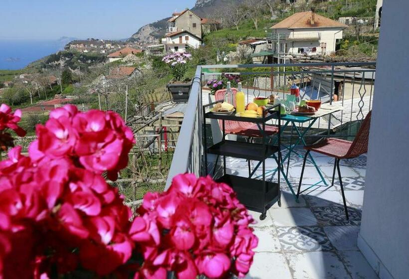 Tengerre Néző Standard Szoba Erkéllyel, Plein Sud Agerola