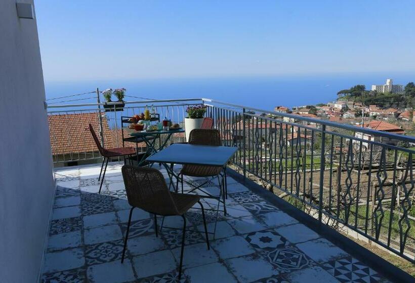 Tengerre Néző Standard Szoba Erkéllyel, Plein Sud Agerola