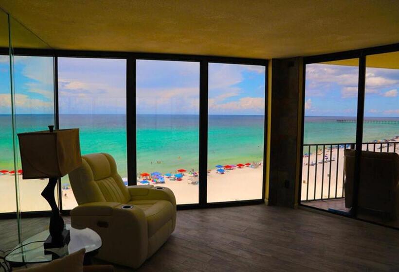 جناح ديلوكس غرفتين نوم, Luxurious, Upscale Condo With Spectacular Gulf View