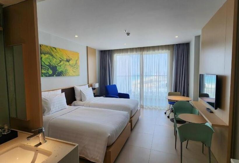 اتاق استاندارد با چشم‌انداز دریا, Happy Beach Seaview Hotel   The Arena Cam Ranh Resort