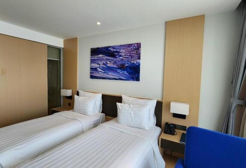 اتاق استاندارد با چشم‌انداز دریا, Happy Beach Seaview Hotel   The Arena Cam Ranh Resort
