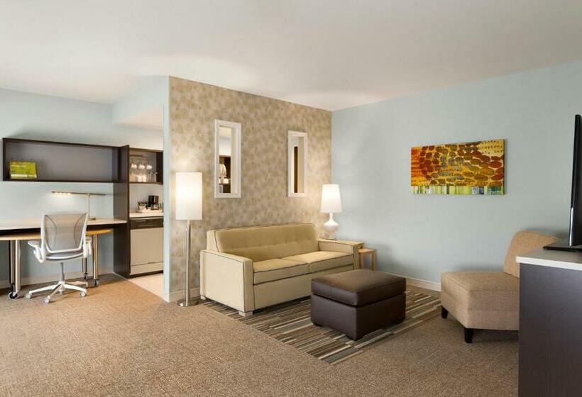 스위트 킹사이즈 침대, Home2 Suites By Hilton Hasbrouck Heights