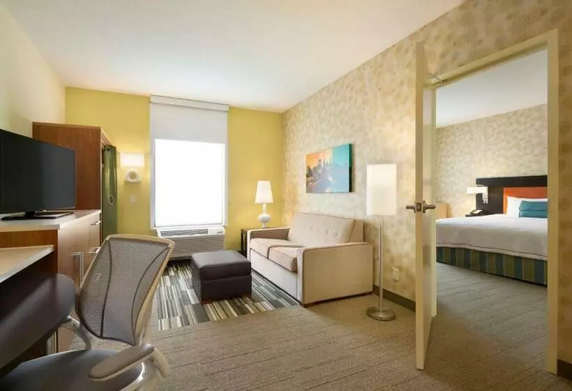 キングサイズベッドのスイートルーム, Home2 Suites By Hilton Minneapolis Bloomington