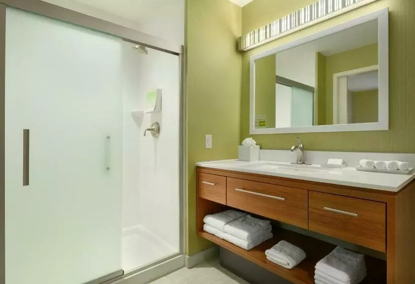 キングサイドベッドのスタンダードワンルーム, Home2 Suites By Hilton Minneapolis Bloomington