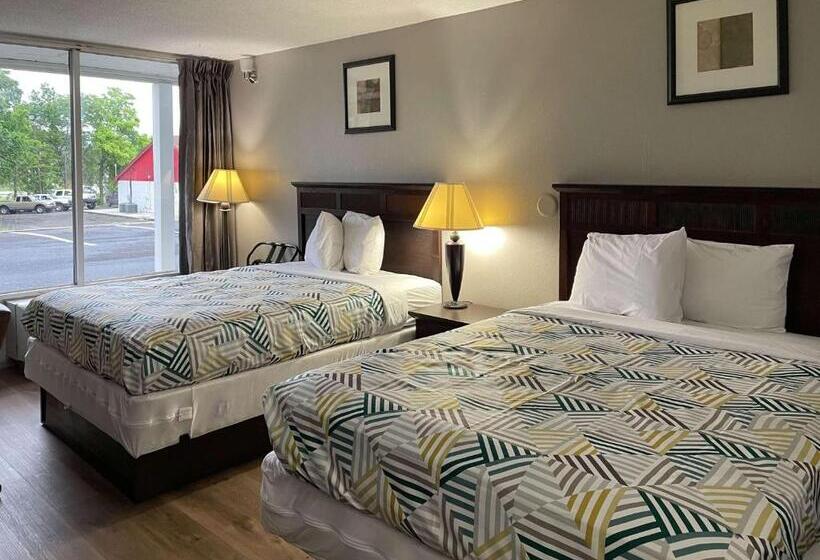 חדר סטנדרט שתי מיטות זוגיות, Motel 6 Wytheville, Va