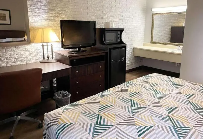キングサイズベッドのスタンダードルーム, Motel 6 Wytheville, Va