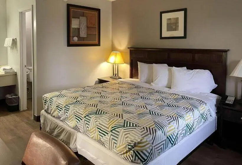 キングサイズベッドのスタンダードルーム, Motel 6 Wytheville, Va