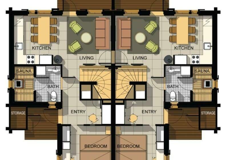 דירת 2 חדרים סופריור, Ranua Resort Holiday Villas