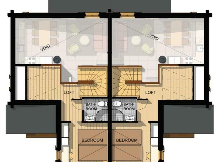 דירת 2 חדרים סופריור, Ranua Resort Holiday Villas