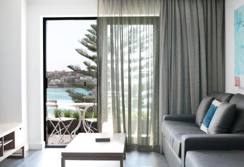 استودیو استاندارد با چشمانداز دریا و بالکن, Bondi 38 Serviced Apartments