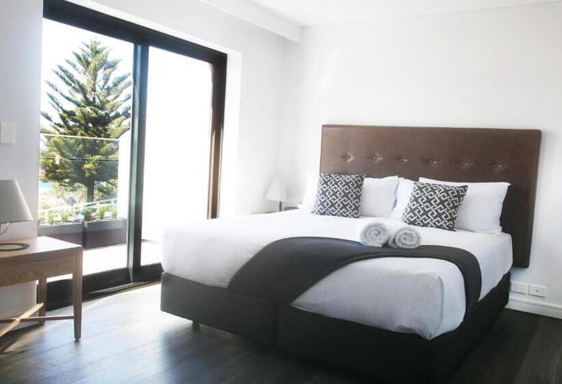 استودیو استاندارد با چشمانداز دریا و بالکن, Bondi 38 Serviced Apartments