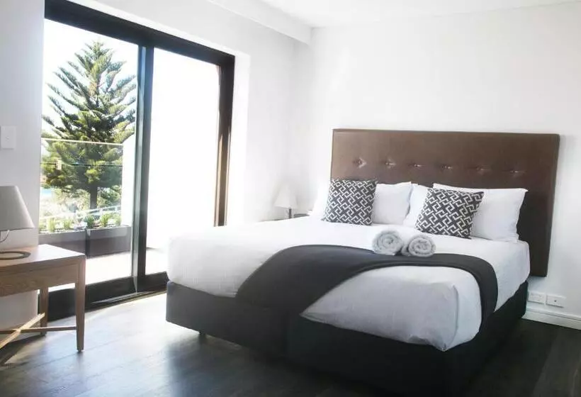 オーシャンビューバルコニー付スタンダードワンルーム, Bondi 38 Serviced Apartments