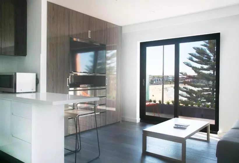 オーシャンビューバルコニー付スタンダードワンルーム, Bondi 38 Serviced Apartments