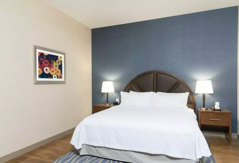 キングサイズベッドのデラックススイート, Homewood Suites By Hilton Grand Rapids Downtown