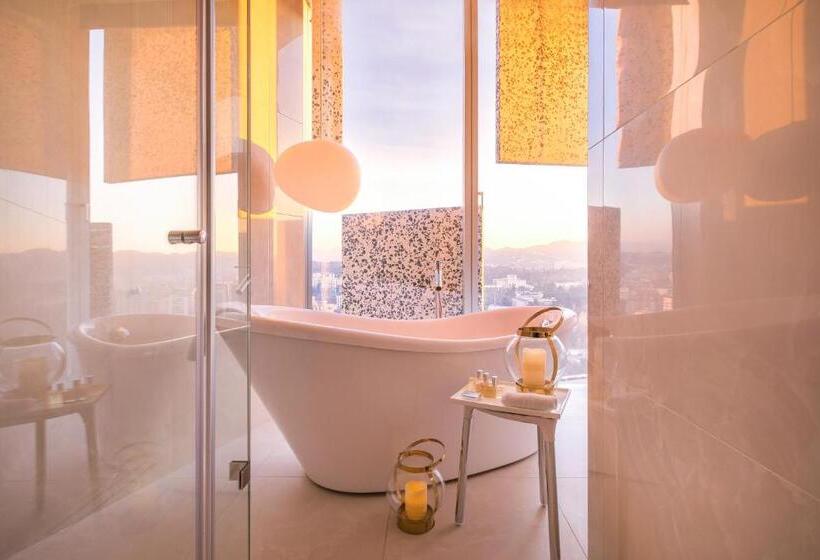 חדר דלוקס נוף לעיר, Maritim Hotel Plaza Tirana