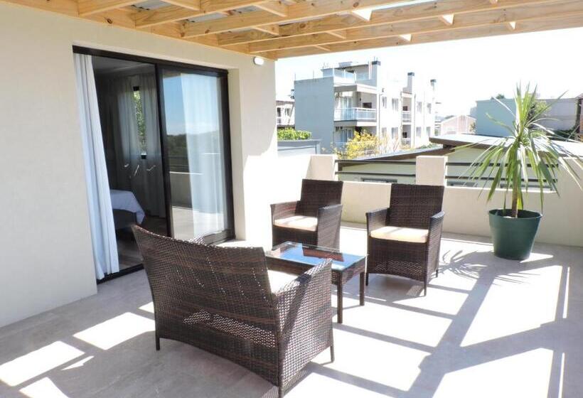 带1个卧室的带海景的公寓, Las Acacias Lasacaciasvaleriacomar