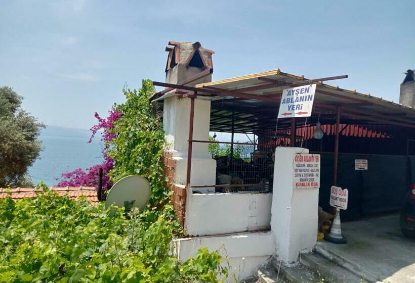 带1个卧室的带海景的公寓, Ayşen Ablanın Yeri