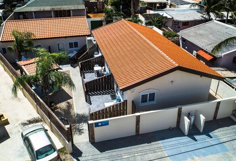 شقة غرفة واحدة مطلة على حمام السباحة, Little Sea Aruba