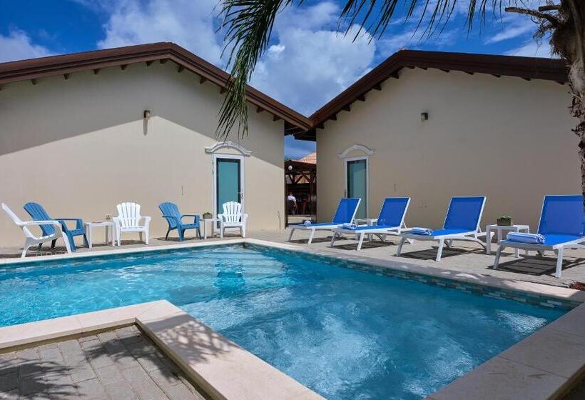 شقة غرفة واحدة مطلة على حمام السباحة, Little Sea Aruba