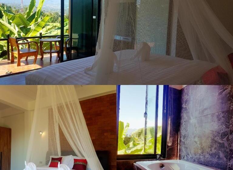 景色の見えるデラックスルーム, Changpai Hill