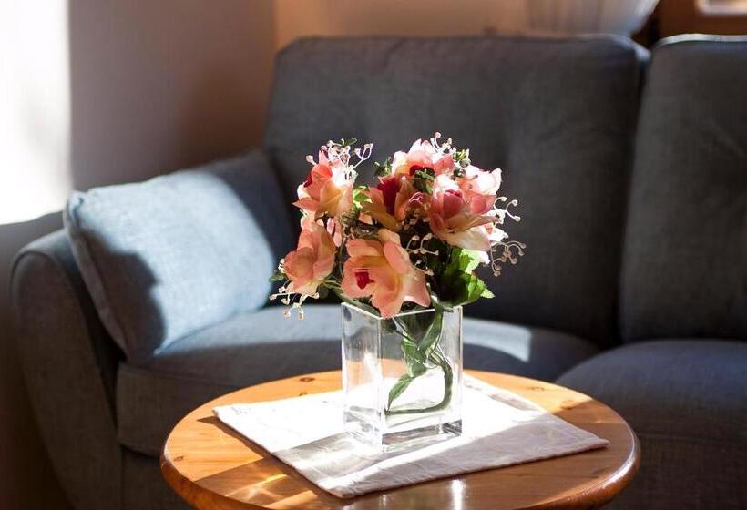 침실 1개 발코니 아파트, Ferienwohnungen St Hippolyt Mit Hallenbad