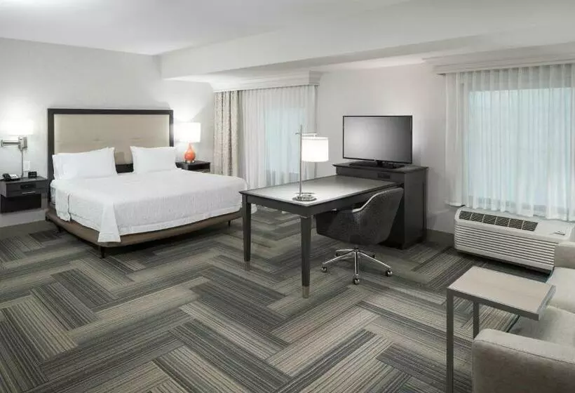 キングサイドベッドのスタンダードワンルーム, Hampton Inn & Suites By Hilton Atlanta Perimeter Dunwoody