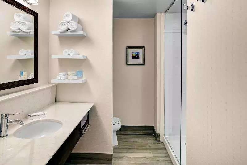 キングサイズベッドのスタンダードルーム, Hampton Inn & Suites By Hilton Atlanta Perimeter Dunwoody