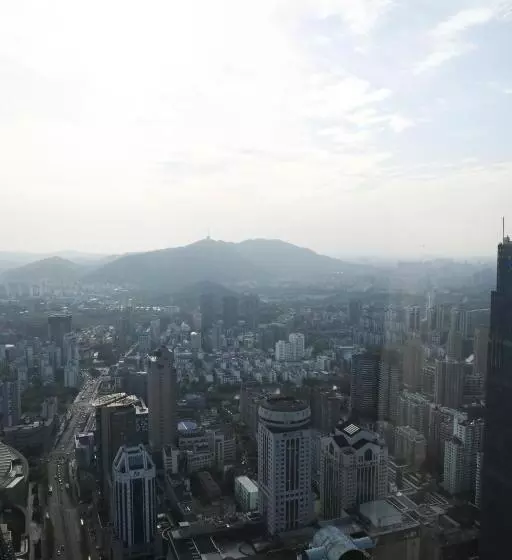 キングサイズベッドのスタンダードルーム, Hyatt Regency Wuxi