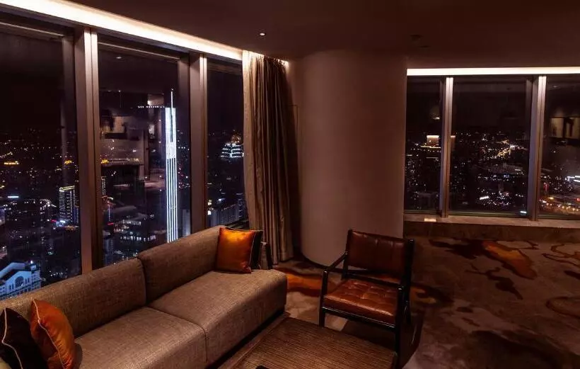 キングサイズベッドのデラックスルーム, Hyatt Regency Wuxi