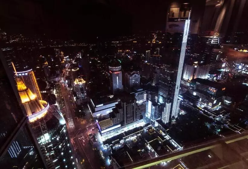 キングサイズベッドのデラックスルーム, Hyatt Regency Wuxi