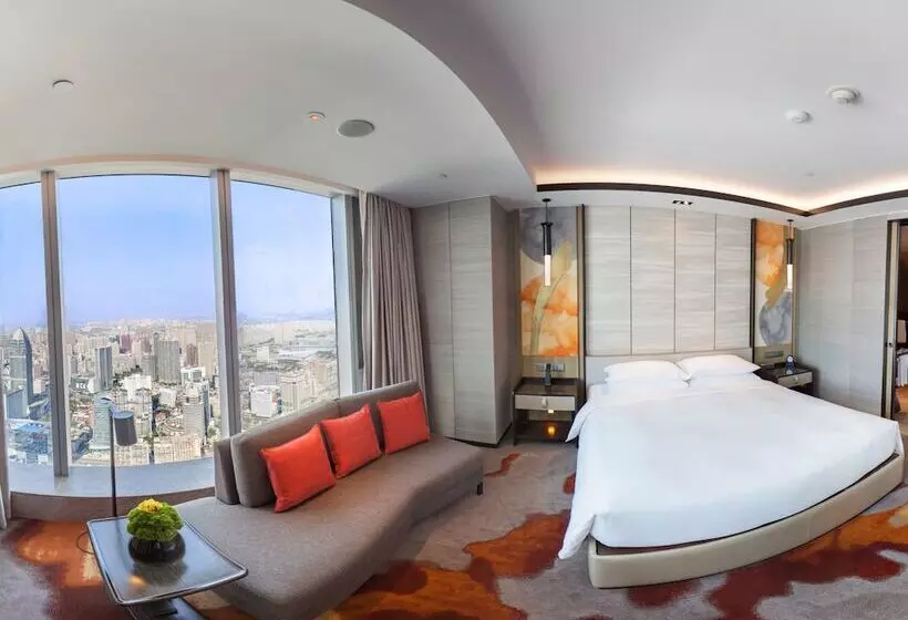 ダブルベッドスタンダードルーム, Hyatt Regency Wuxi