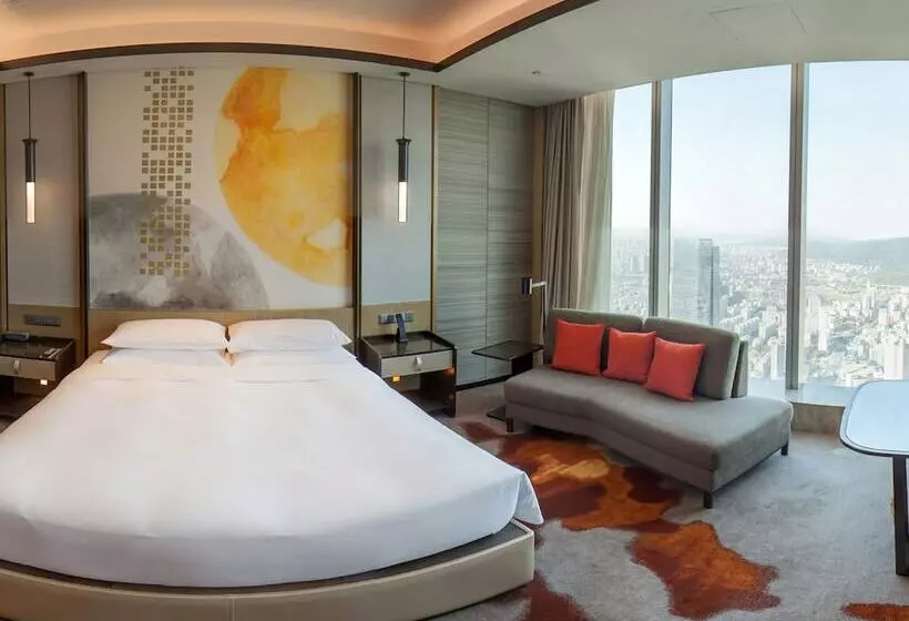 ダブルベッドスタンダードルーム, Hyatt Regency Wuxi