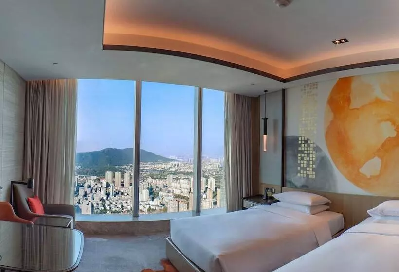 マウンテンビュースタンダードルーム, Hyatt Regency Wuxi