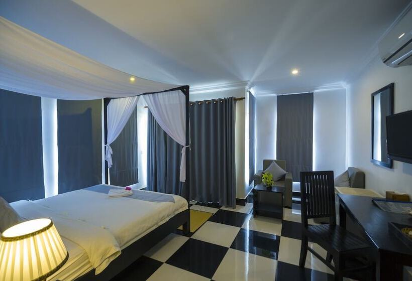 اتاق لوکس با چشم‌انداز شهر, Rithy Rine Angkor Residence